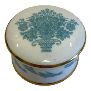 Vintage 1994 Buckingham Palace Porcelain Pill Box