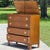 American Mule Chest, Antique Blanket Chest, Blanket Box With 2 Drawers & Scalloped Skirt (C. 1800-1840). For Sale - Image 3 of 11