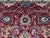 2000 - 2009 Red Bijar Persian Design Wool Rug With Floral Border, 8'2" X 10'10" For Sale - Image 5 of 13