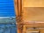 1980s 1980s Regency Coastal Style Faux Bamboo Fruitwood Bookcases / Display Cabinets - S/2, Pair For Sale - Image 5 of 11