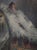 Vintage Oil Painting of House/Cottage in Winter For Sale - Image 9 of 12
