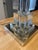 Glass 1900s Crystal and Chrome Styles Mid-Century Modern Style Table Lamp For Sale - Image 7 of 10