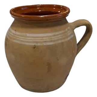 Vintage Glazed Vessel For Sale