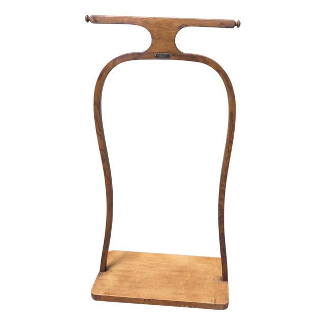 Mid-Century Modern Walnut Gentleman's Valet by Everneat, 1950 For Sale