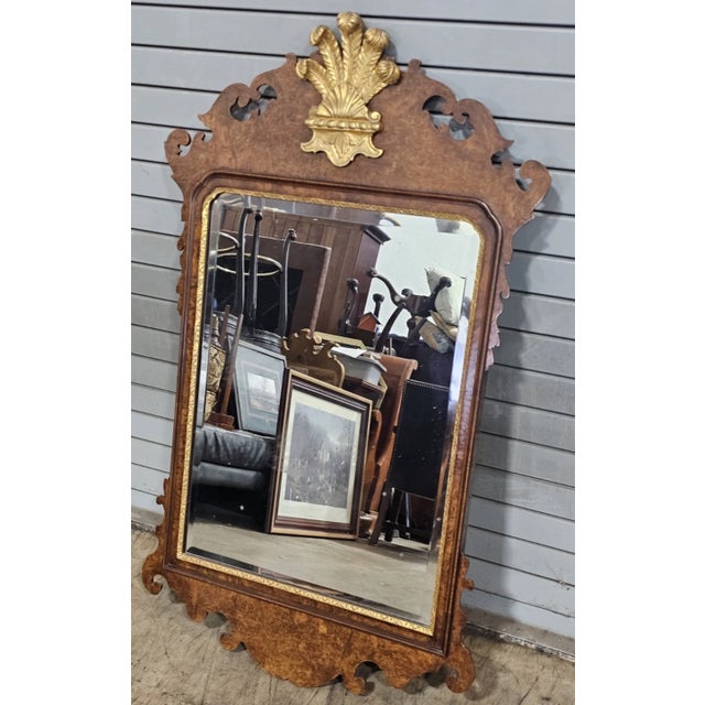 Friedman Brothers Friedman Brothers Colonial Williamsburg Prince of Wales Beveled Mirror Cw-Lg-5 For Sale - Image 4 of 16