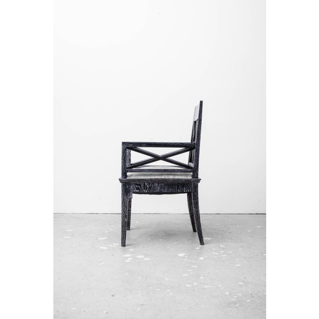 Art Nouveau Armchairs attributed to Josef Hoffmann School, Vienna, 1912, Set of 3 For Sale - Image 11 of 18
