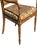 Late 20th Century Late 20th Century English Adam’s Style Painted Cane Armchair For Sale - Image 5 of 16