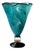Handmade Irregular Glass Vase For Sale
