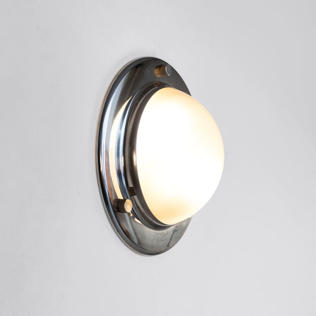 Metal Tommy LSP6 Wall Lights by Luigi Caccia Dominioni for Azucena, 1965, Set of 2 For Sale - Image 7 of 11