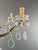Early 20th Century Crystal and Brass Chandelier For Sale - Image 3 of 8