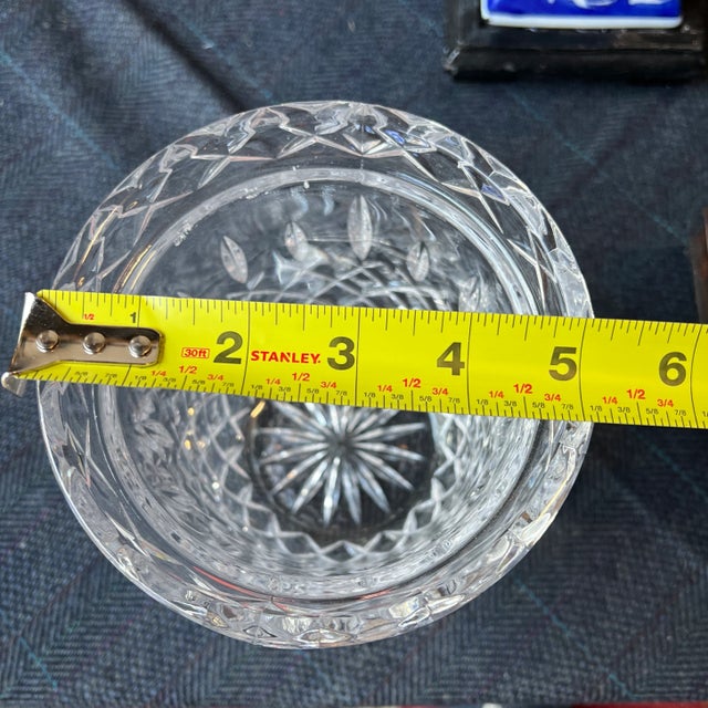 Up for consideration is a beautiful crystal vase. This would look lovely on display in your home and is great for the...