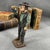 Vintage American Amish Man Cast Iron Door Stopper, Circa 1920-40´s For Sale - Image 4 of 12