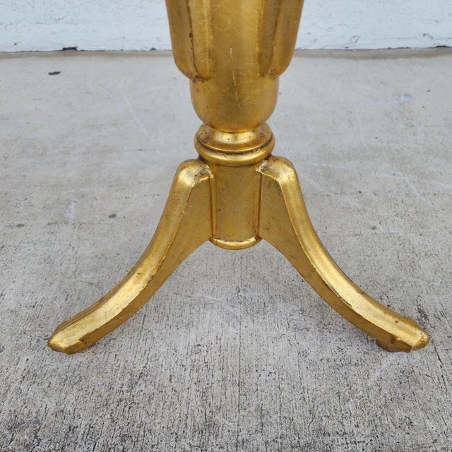 Mid 20th Century Mid Century Giltwood Side Center Table For Sale - Image 5 of 10