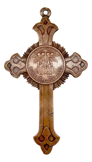 Imperial Russian Bronze Commemorative Cross of the Crimean War, 1853–1856