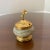 Antique Italian Salt Cellar With Brass Rim & Base For Sale In Atlanta - Image 6 of 7