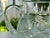 Transparent Small Crystal Cut Glass Pitcher For Sale - Image 8 of 9