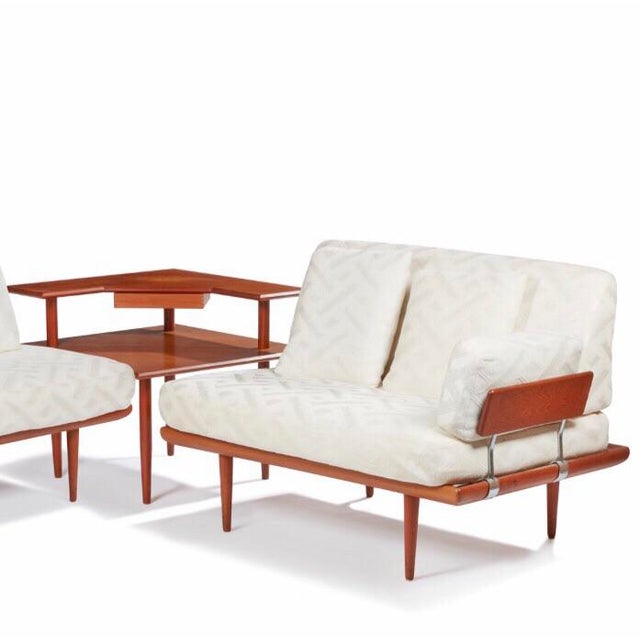 Contemporary Mid Century France and Son Danish Teak Sofa Sectional For Sale - Image 3 of 4