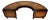 1930s Stickley English Regency Mahogany & Leather Top Drop-Leaf Coffee Table For Sale