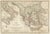 Antique Map of Ancient Greece & Greek Colonies from Tardieu, 1825 For Sale