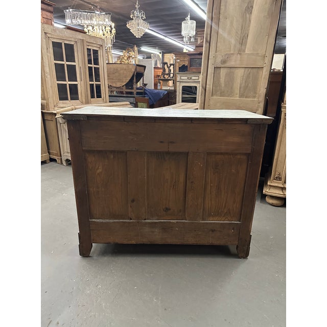 White 19th Century Painted Louis Philippe Commode For Sale - Image 8 of 8