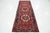 1960s 1960s Vintage Red Persian Heriz Wool Runner With Allover Design For Sale - Image 5 of 8