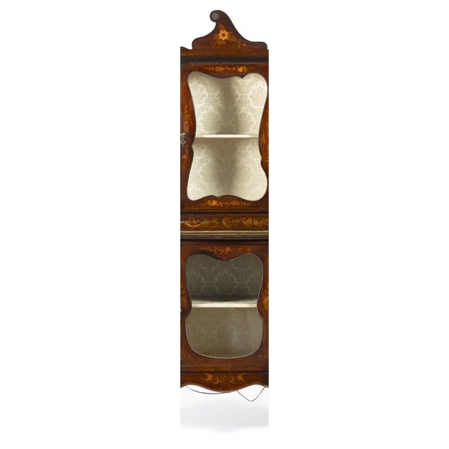 Wood Cabinet with Noble Wood Top, 1800s For Sale - Image 7 of 8