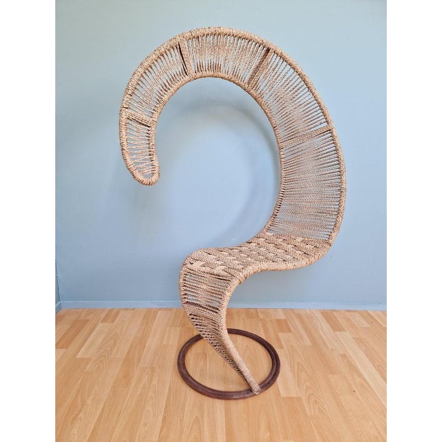 Beige Armchair by Tom Dixon, 1980s For Sale - Image 8 of 14