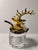 1920s Antique Ormolu Figural Stag Head Mustard Jar, Circa 1920 For Sale - Image 5 of 13