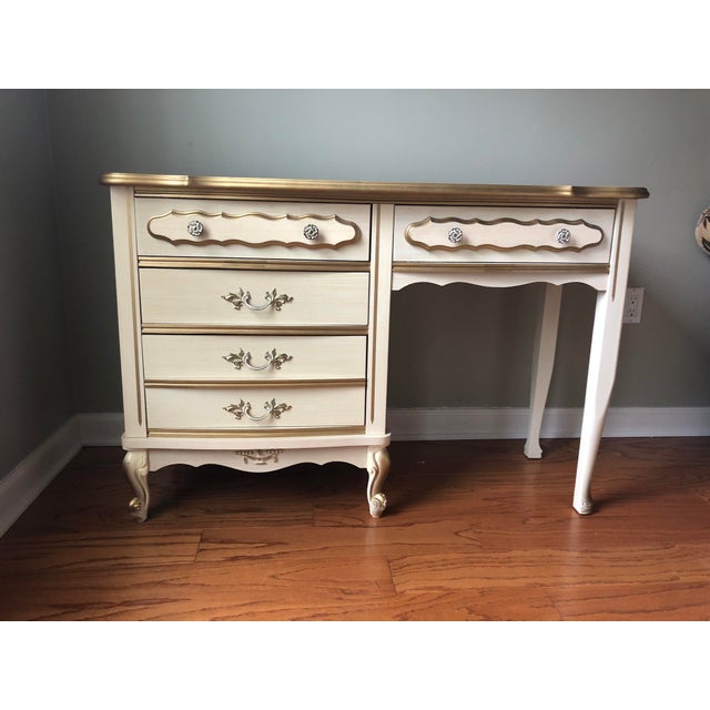 Vintage French Provincial Desk Chairish