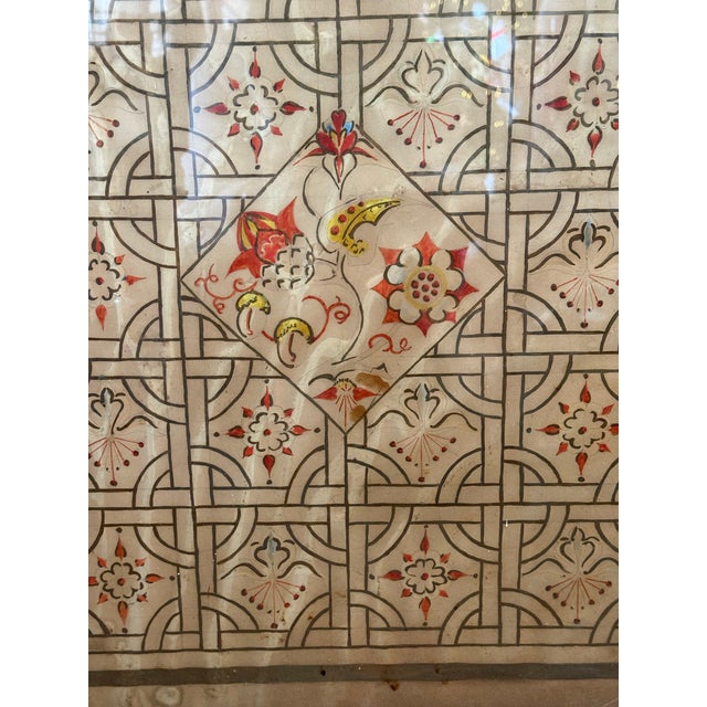 Victorian-Era Cheval/Horse Screen Antique Firescreen Asian Style For Sale In Tulsa - Image 6 of 6