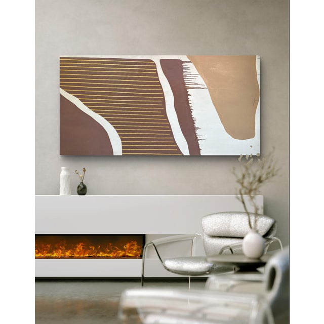 Abstract Barbara Beck Large Scale Abstract Oil Painting on Canvas For Sale - Image 3 of 6