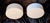 Vintage Minimalist Ceiling Lamps with White Metal Brackets and White Opal Glass Shades by Zumtobel, 1990s, Set of 2 For Sale - Image 4 of 8