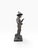 Mid 20th Century Vintage 47" Grand-Scale Bronze Statue of a Young Boy Musician – Hollow-Cast Garden & Estate Sculpture For Sale - Image 5 of 11