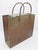 Mid Century Modern Brass Tote Bag Magazine Rack For Sale In Tulsa - Image 6 of 11