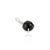 Not Yet Made - Made To Order Timeless Black Star & Zircon Pendant in 925 Sterling Silver For Sale - Image 5 of 12