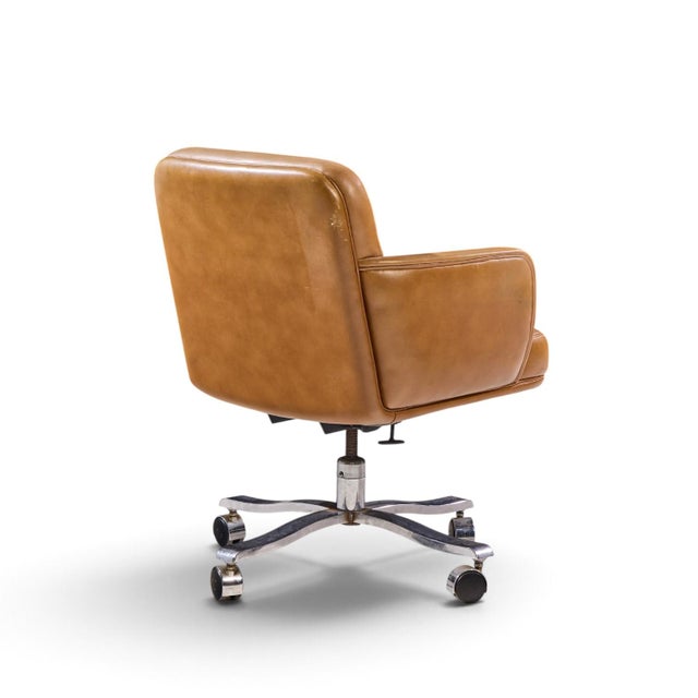 Nicos Zographos Mid Century Desk Chairs - Set of 4 For Sale - Image 10 of 12