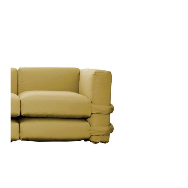 Yellow Pillow Sofa in Canvas by Muller Van Severen for BD Barcelona For Sale - Image 8 of 18