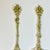 1940s Vintage Italian Baroque Rocco Brass Serving Utensils, Meat Fork and Spoon - Set of 2 For Sale - Image 4 of 12