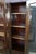 Antique Mission Oak Arts & Crafts Triple Bookcase Curio Display Cabinet 61" For Sale - Image 6 of 15