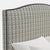 Textile Stoffer Home x Cloth & Company Elsie Headboard in Botanical Stripe Navy with Navy Welt, Twin For Sale - Image 7 of 9