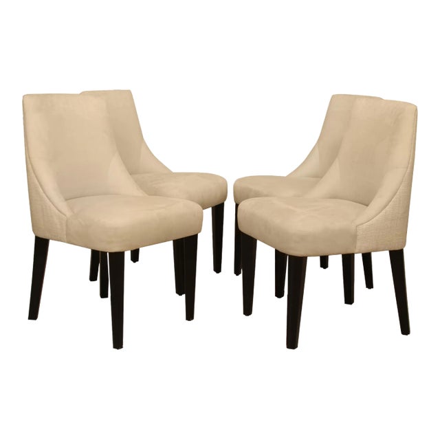 Pair of O. Henry Custom Modern Dining Chairs For Sale