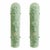 2020s Contemporary Hammered Green "Graniglia" Murano Glass Wall Sconces Set of Two by SimoEng For Sale - Image 5 of 7