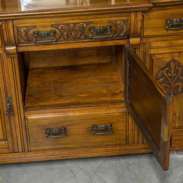 Victorian Walnut Sideboard For Sale - Image 4 of 14