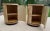 Wood A Pair of Henredon Burlwood Side Tables Drinks Tables With Glass Tops For Sale - Image 7 of 12