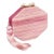 Sofia Pink Octagon Clutch For Sale