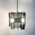 Silver Vintage Space Age Pendant Lamp, 1970s For Sale - Image 8 of 8