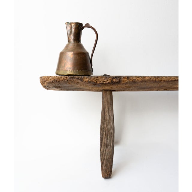 Antique Islamic Primitive Copper Water Jug Ewer, Ottoman Empire, 19th Century For Sale - Image 9 of 11