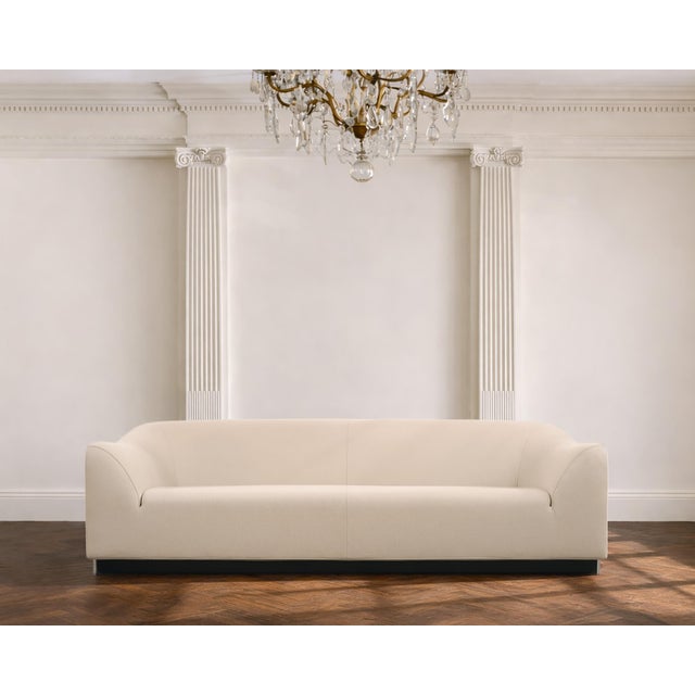 A sculptural Modernist Snowdonia Sofa designed by Eric Jourdan (French b. 1961) for Ligne Roset, France. Constructed in...