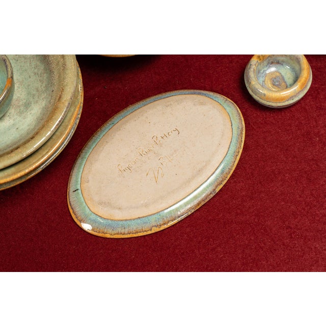Vintage Pigeon River Pottery "Ownby" Dinner Service Set - 36 Pieces For Sale - Image 17 of 18