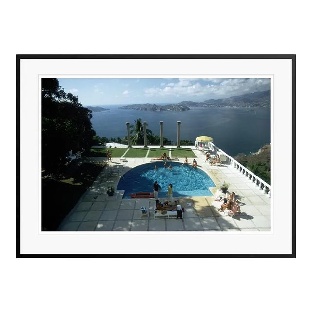 Villa Nirvana 1972 by Slim Aarons Framed C-Print Photograph For Sale